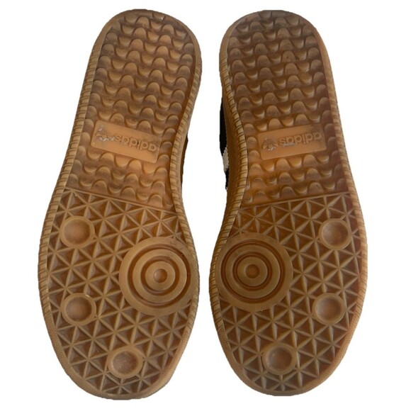 Adidas Samba XLG W 8 / M 7 Black White Stripes Leather Gum Unisex IE1379 - Picture 11 of 12